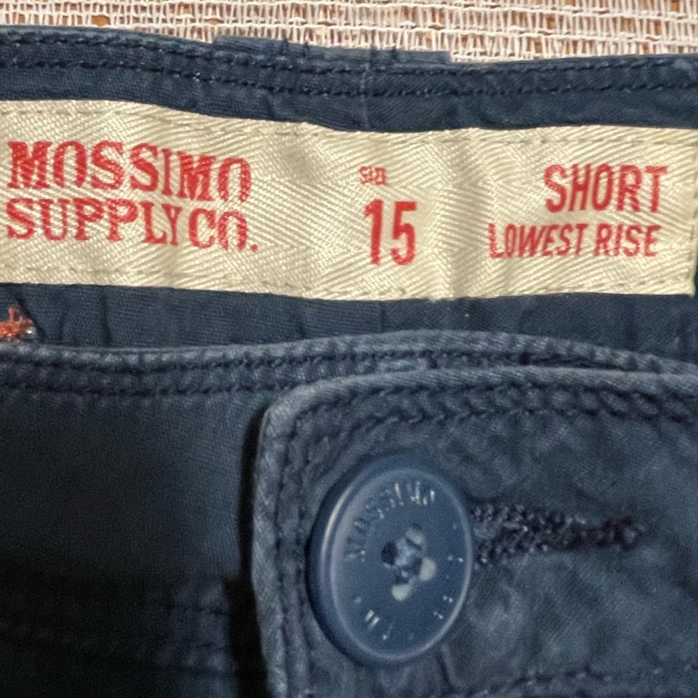Mossimo Supply Co. JR size 15 Navy Shorts